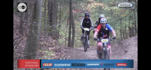 screenshot of Mountain Bike Race Broadcast